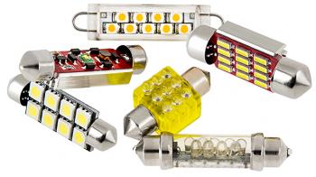 Festoon base led bulbs